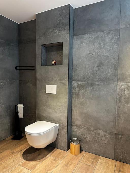Familievennlig Apartment Tvedestrand Dış mekan fotoğraf