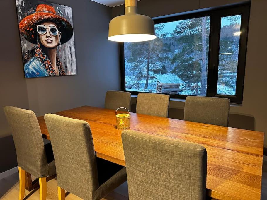 Familievennlig Apartment Tvedestrand Dış mekan fotoğraf